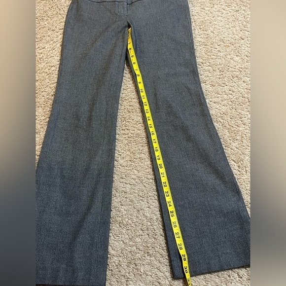 Ann Taylor Loft Zoe Bootcut Size 4 Gray Pants - Picture 4 of 8